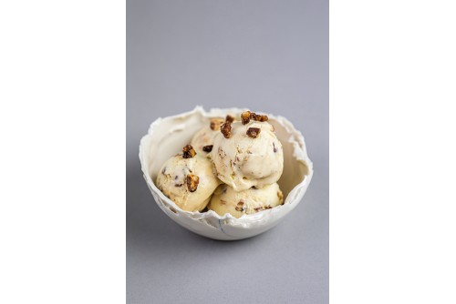 Crème Glacée Vanille Caramel Pecan