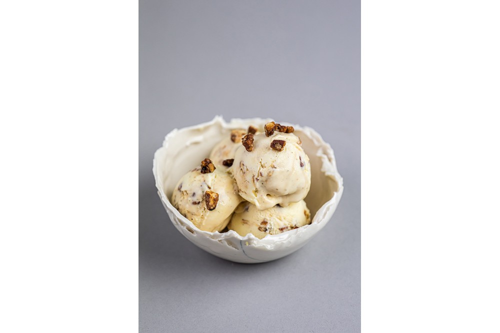 Crème Glacée Vanille Caramel Pecan