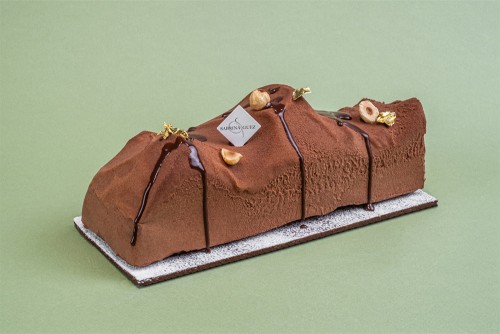 Bûche de Noël | Chocolat | Noisette du Piémont